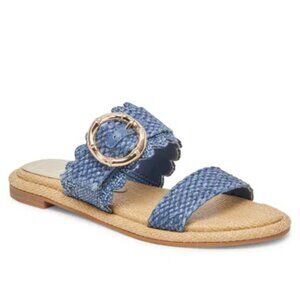 Dolce Vita Aperol Scalloped Slide Sandal Size 8.5 New